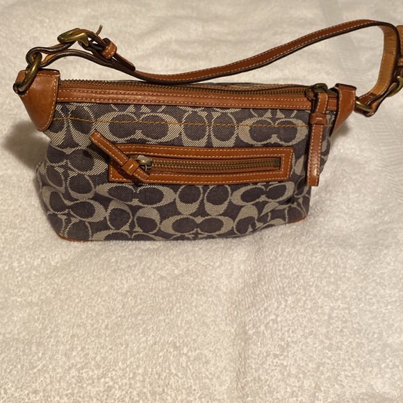 Coach Denim Stripe Mini - Picture 6 of 15